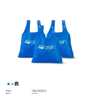 4 Ocean reuseable tote NWT
